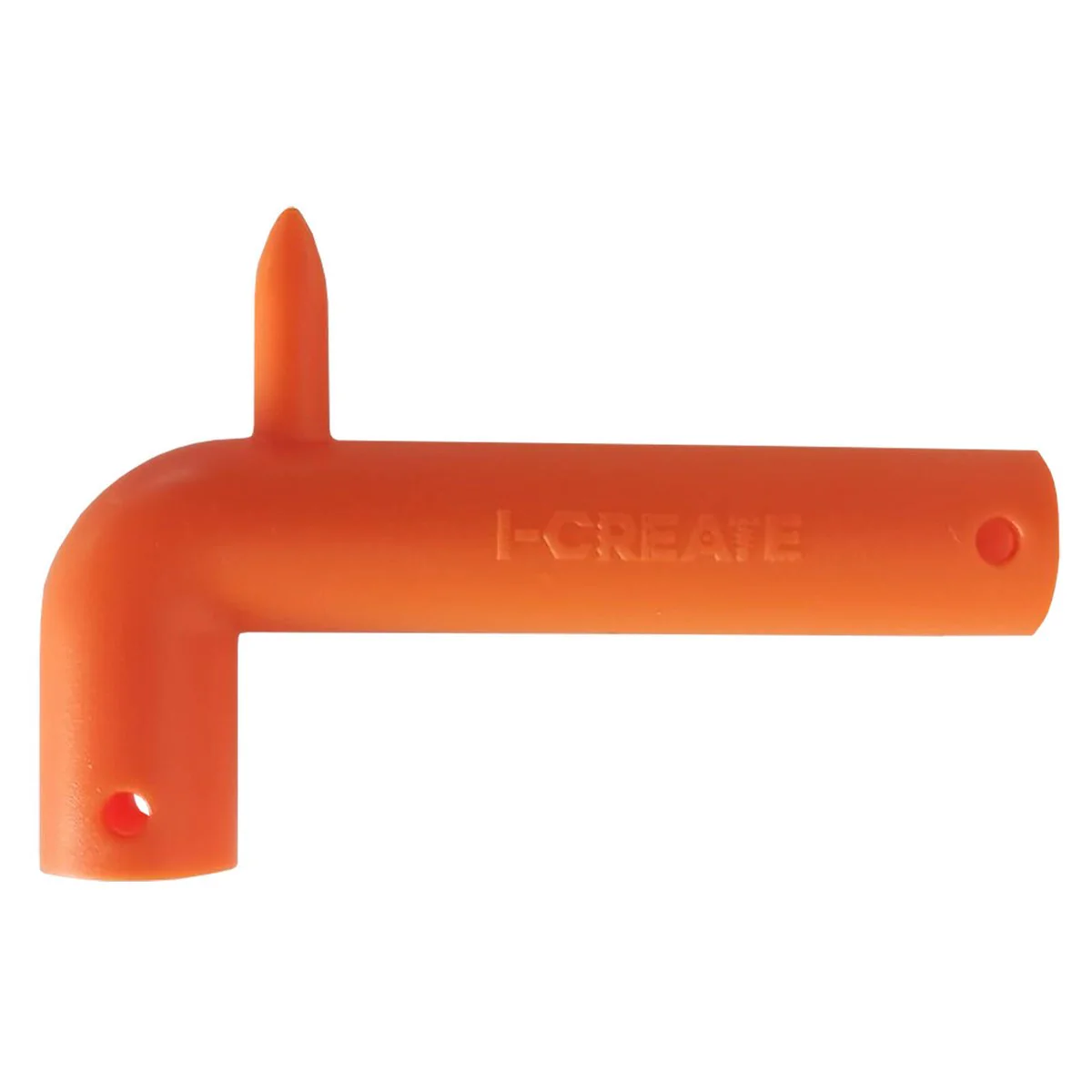 I Create Multi Allen Key Tool 2 Pack - 100mm x 170mm - Orange - Compact Design - Image 2