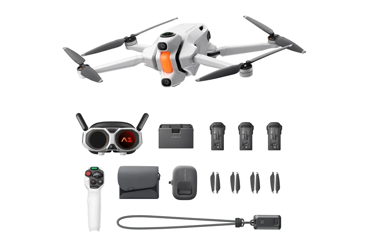 Insta360 Antigravity A1 8K 360 Drone Explorer Bundle Vision Goggles