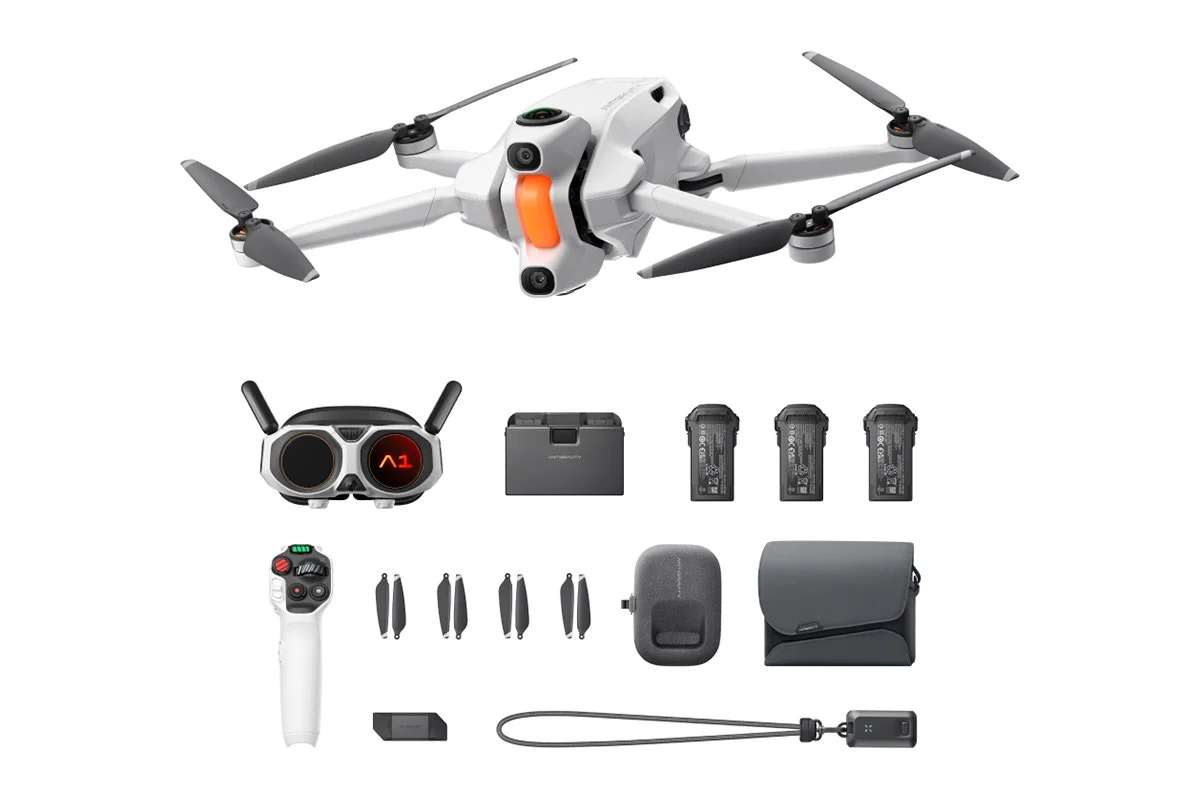 Insta360 Antigravity A1 8K 360 Drone Infinity Bundle 39 Min Flight