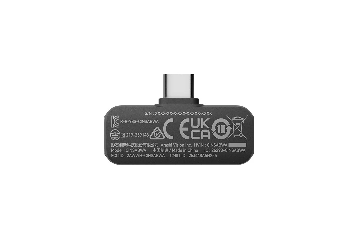 Insta360 Mic Air 1 TX/RX - Lightweight Wireless Audio for Flow 2 Pro - Image 6