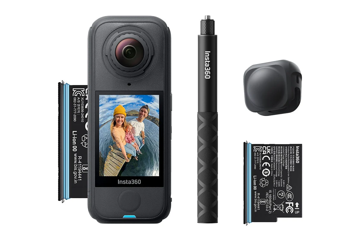 Insta360 X4 Air 8K 360° Camera Bundle with Advanced Stabilization