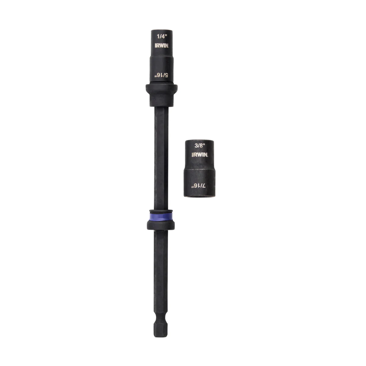 Irwin 2 Piece Double End Nut Driver Extension Set - 80mm x 30mm x 200mm - Durable Performance