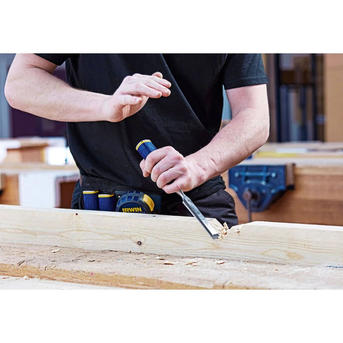 Irwin 25mm MS500 Marples Construction Chisel 10501708 - Durable Steel - Ergonomic Handle - Image 2