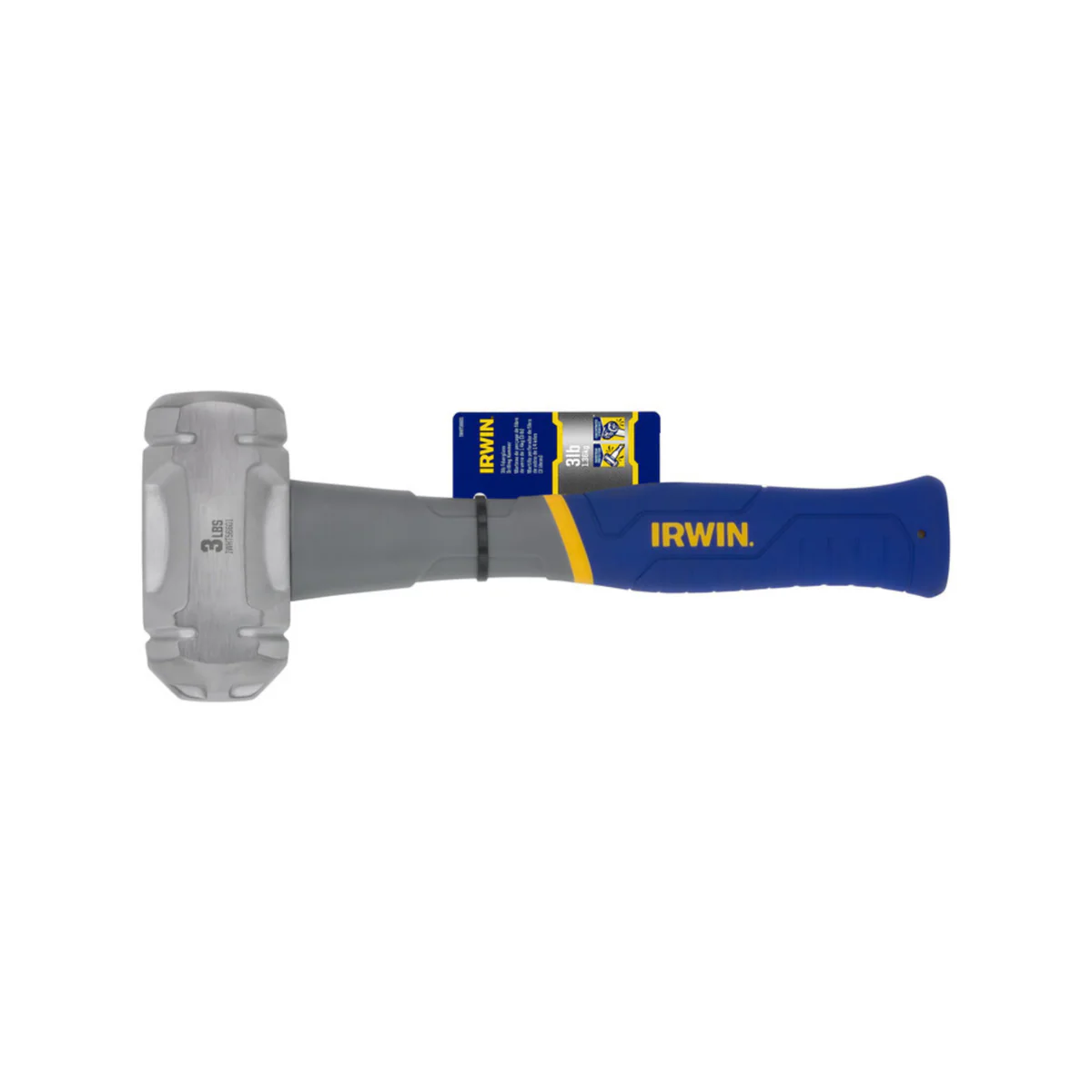 Irwin 3lb Club Hammer - Lightweight Sledge Hammer - 100mm x 280mm - Durable - Image 5