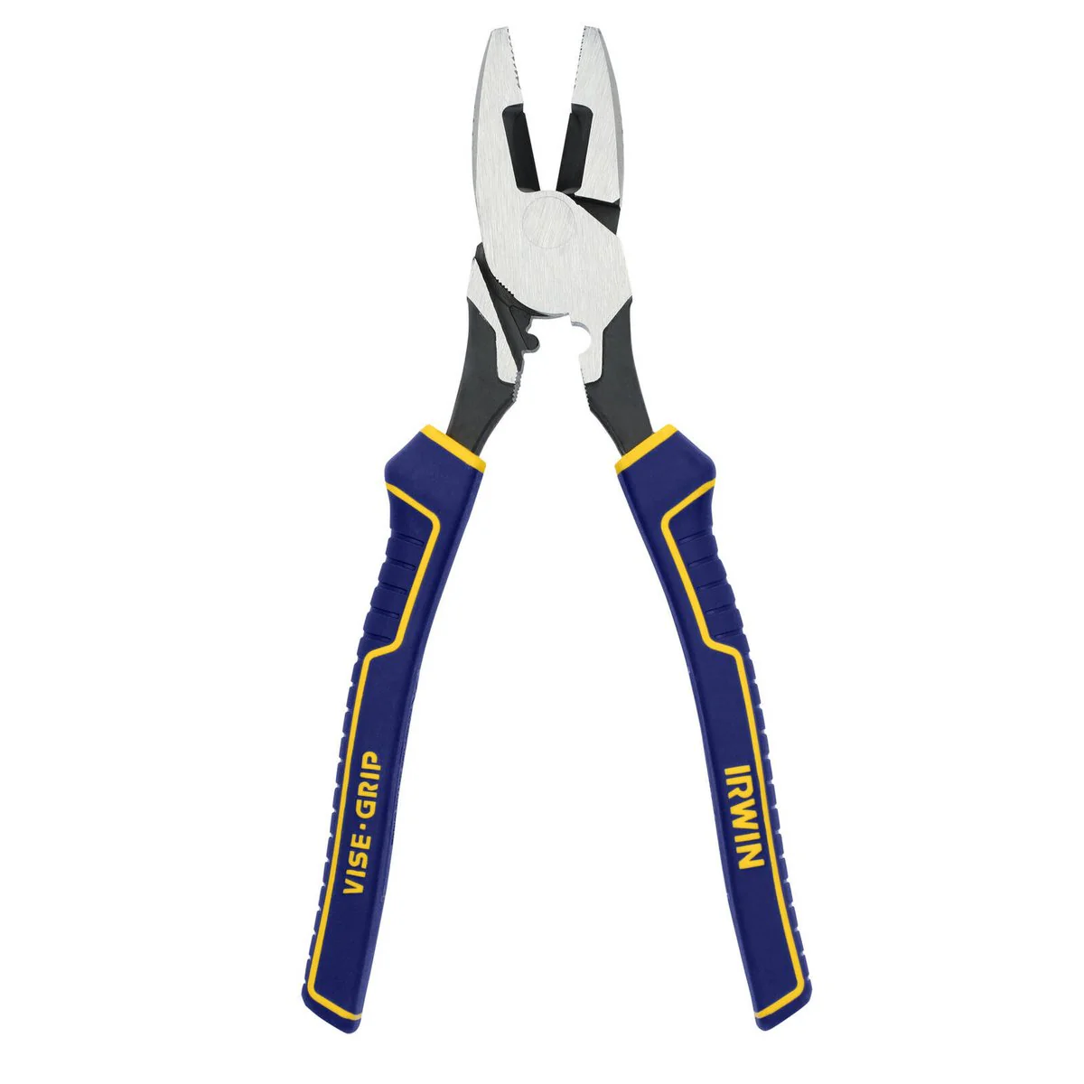 Irwin 5 in 1 Lineman S Pliers IWHT84005 - 74mm x 25mm x 290mm - Durable Cutting & Gripping Tool