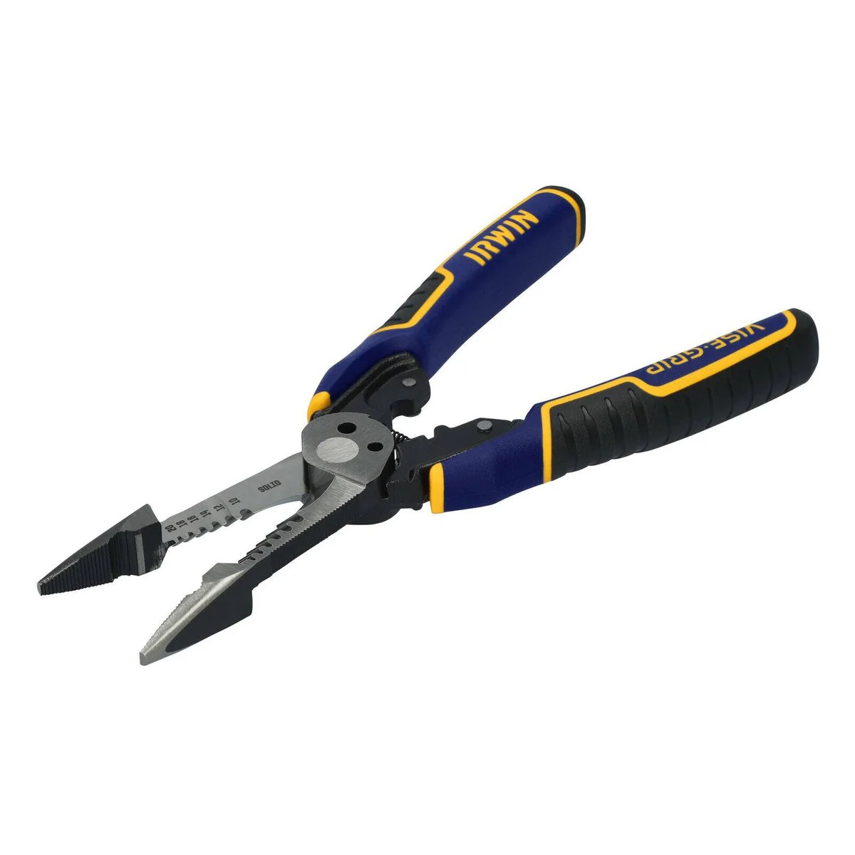 Irwin 7 in 1 Wire Stripper IWHT84002 - Forged Steel - Spring-Loaded Design - 99mm x 20mm x 246mm - Image 2