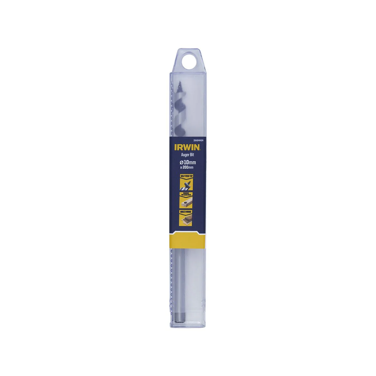 Irwin Auger Bit - 10 x 200mm - 125mm Length - Durable Hardened Steel - Efficient Drilling - Image 2