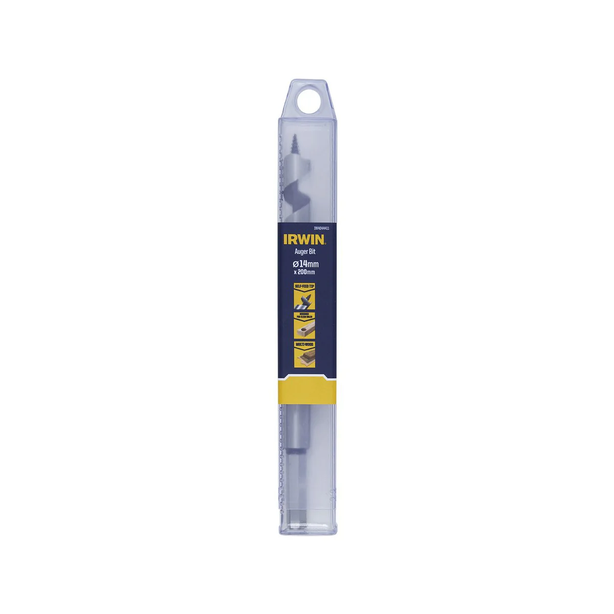 Irwin Auger Bit 14mm x 200mm - Durable Hardened Steel - Precision Drilling - Image 2