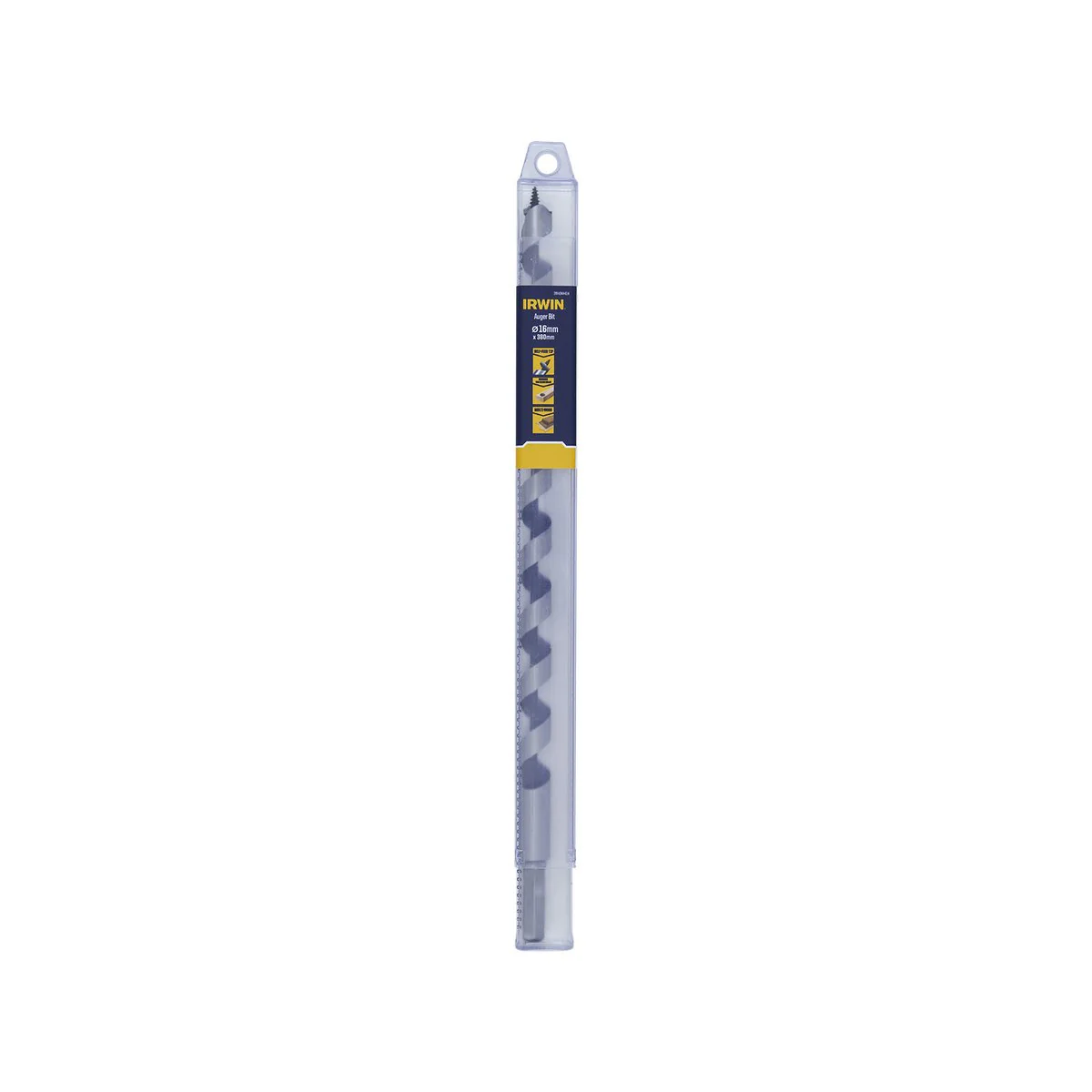 Irwin Auger Bit - 16 x 380mm - Hardened Steel - Precise Drilling - Image 2
