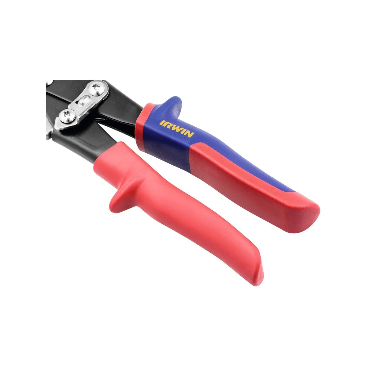 Irwin Aviation Snips - Left Straight Cut - Chrome Molybdenum - Non-Slip Grips - Image 3