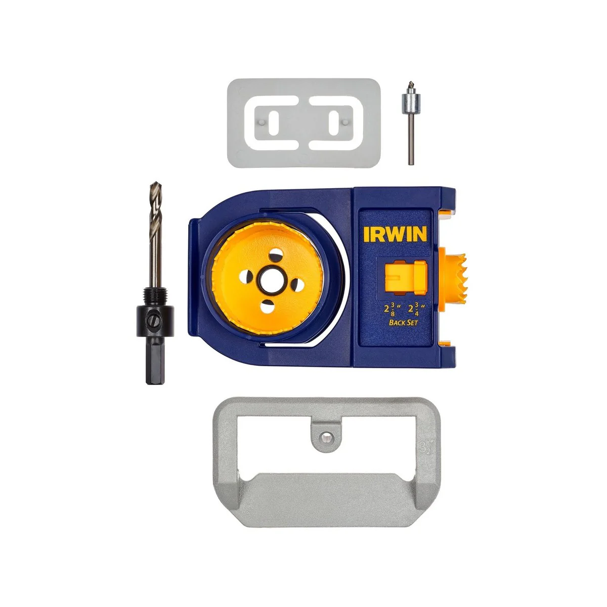 Irwin Door Lock Installation Kit - Bi-Metal Hole Saws - Easy Install