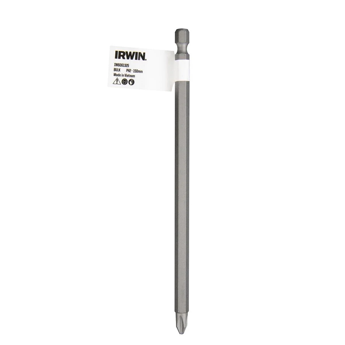Irwin Fastening Bit - 150mm - S2 Alloy Steel - Impact Driver Use