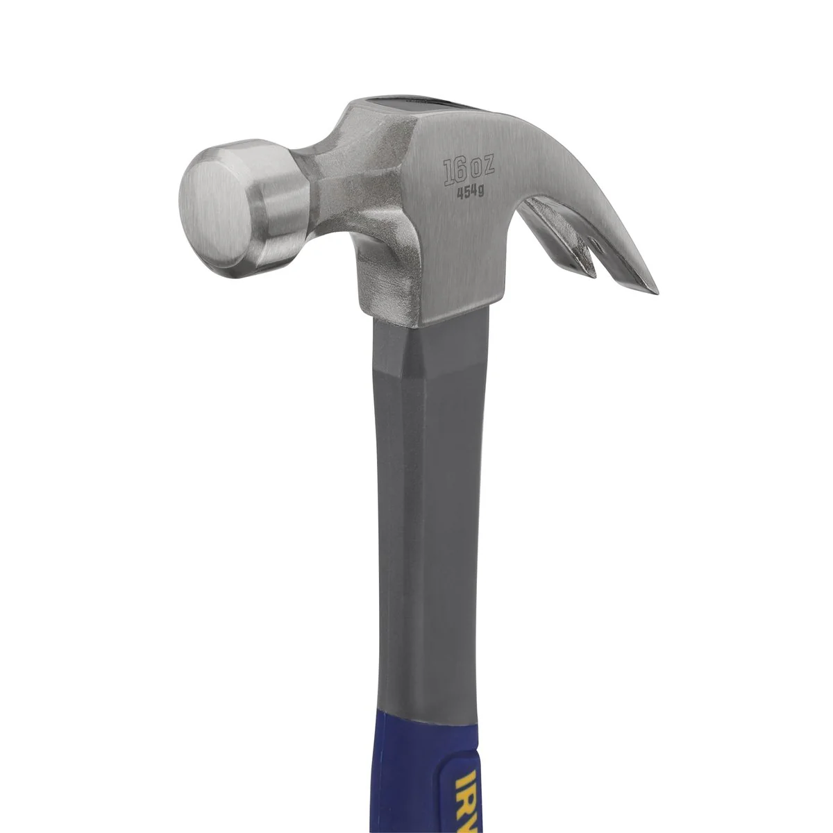 Irwin Fibreglass Hammer - 16oz - Fibreglass - ProTouch Grip - Image 2