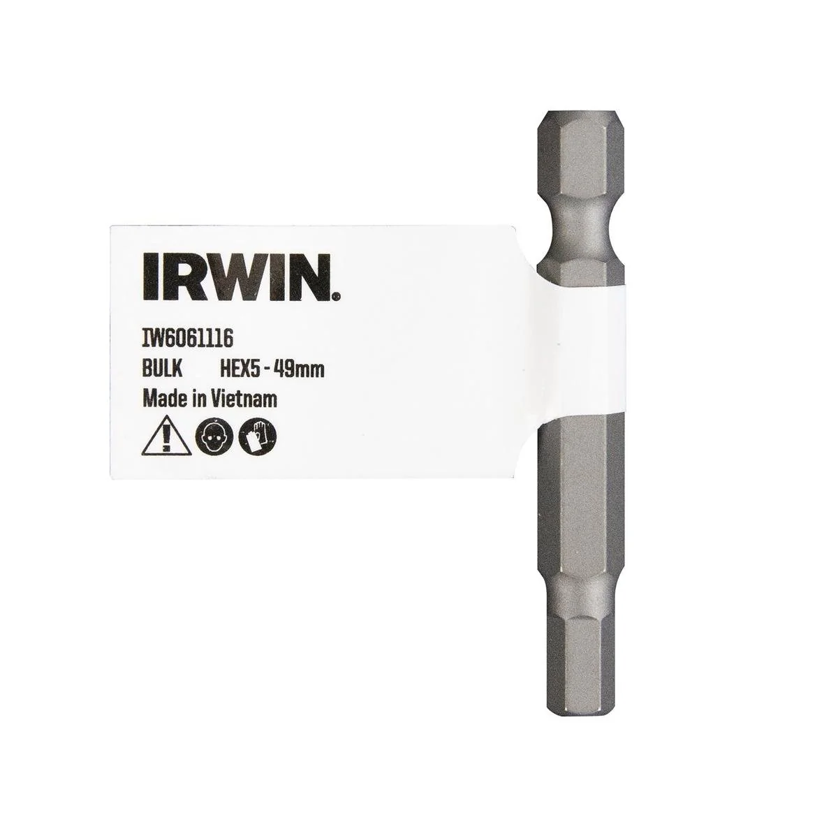 Irwin Hex Power Bit - 50mm - S2 Alloy Steel - Quick-Change Use