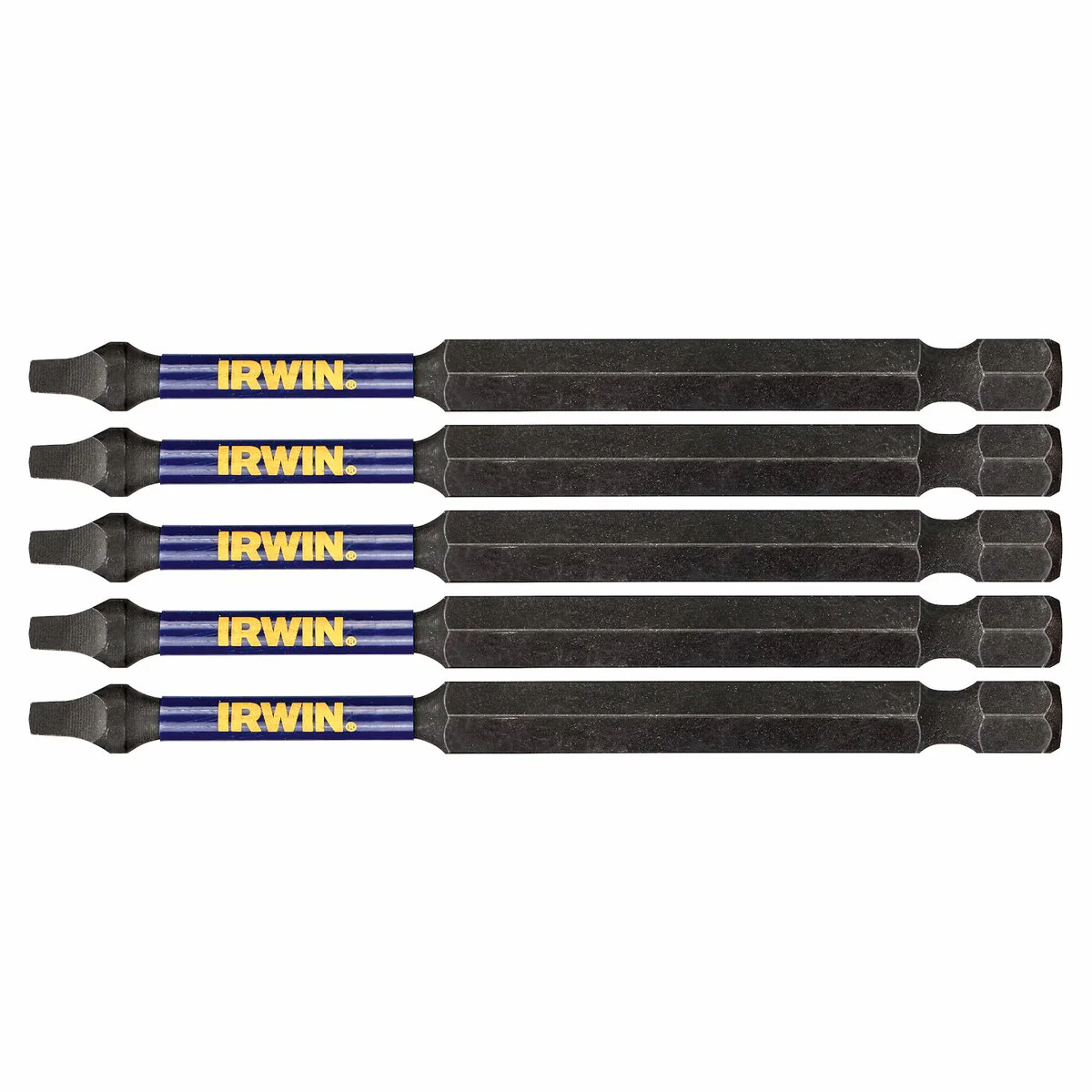 Irwin Impact Bits - 89mm SQ2 - Magnetised - High Strength - 5 Pack - Image 2