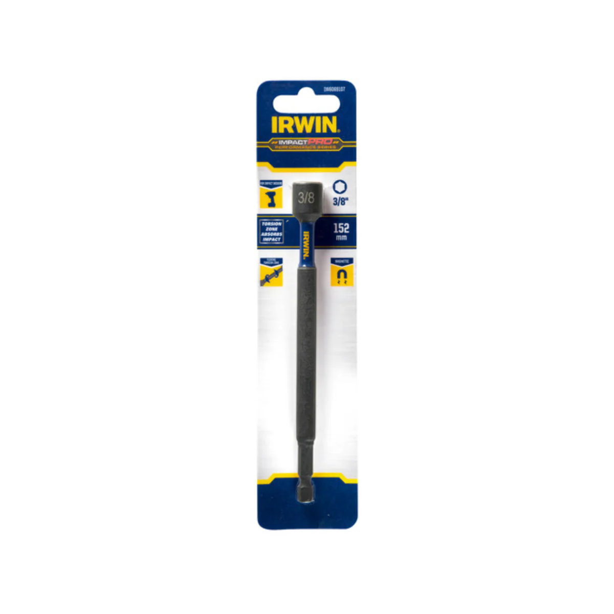 Irwin Impact Nutsetter - 152mm - Magnetised - High Strength