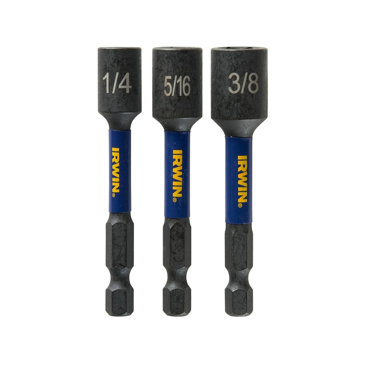 Irwin Impact Nutsetter Set - 65mm - Magnetised - 3 Piece - Image 2