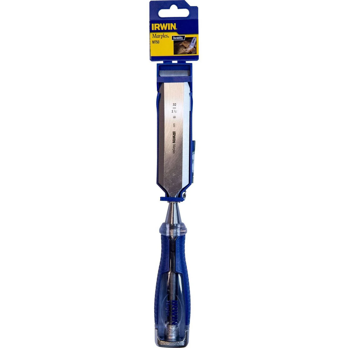 Irwin Marples MS750 Splitproof Soft Touch Chisel 32mm - Durable & Comfortable
