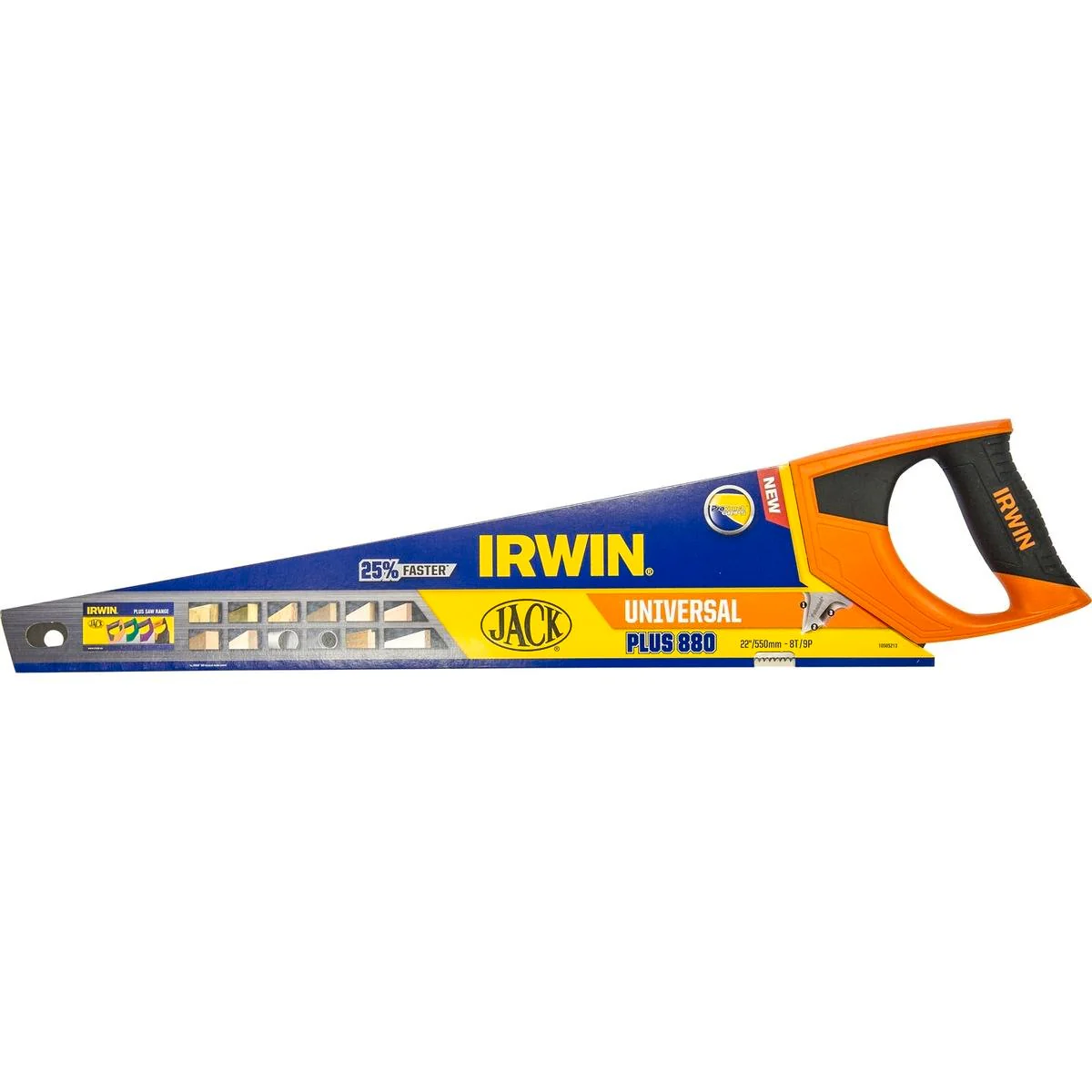 Irwin Plus 880 Universal Handsaw - 3mm x 14.5mm x 66mm - Black