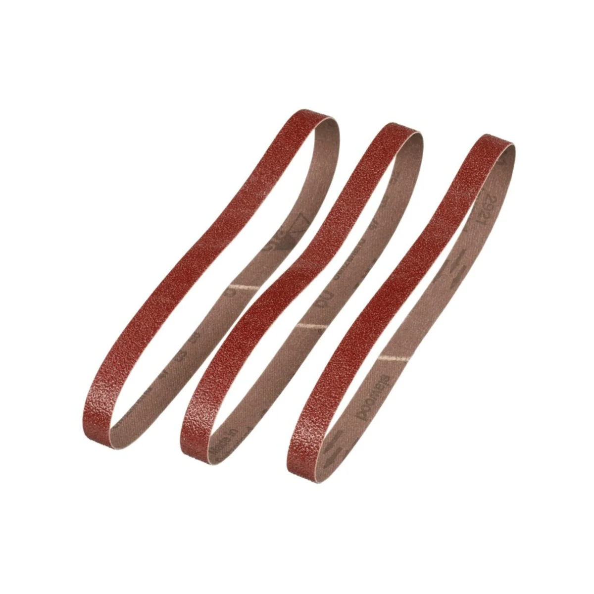 Irwin Powerfile Belt 3 Pack - 13mm - 60 Grit - Aluminium Oxide - Medium Stock Removal - Image 2