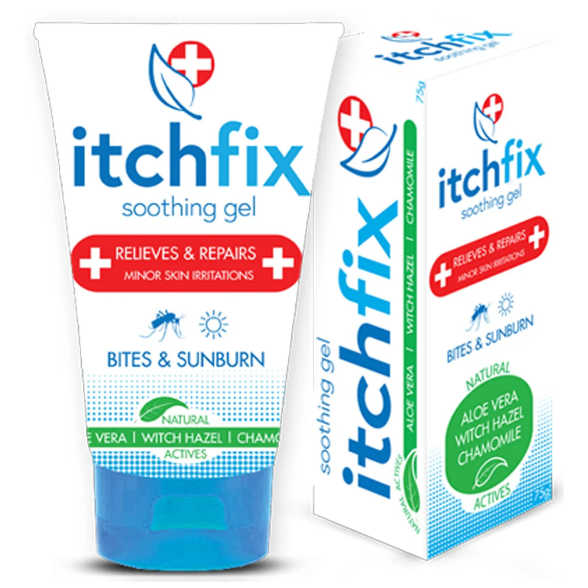 Itchfix Soothing Gel 2 x 75g Twin Pack Aloe and Witch Hazel - Image 3