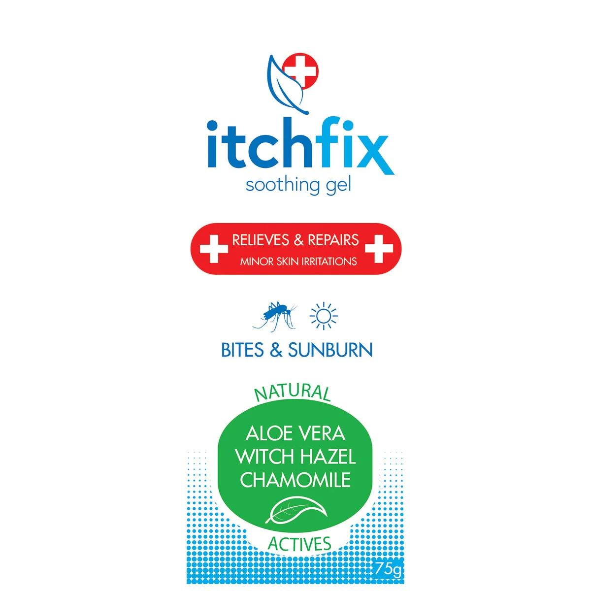 Itchfix Soothing Gel 2 x 75g Twin Pack Aloe and Witch Hazel - Image 5