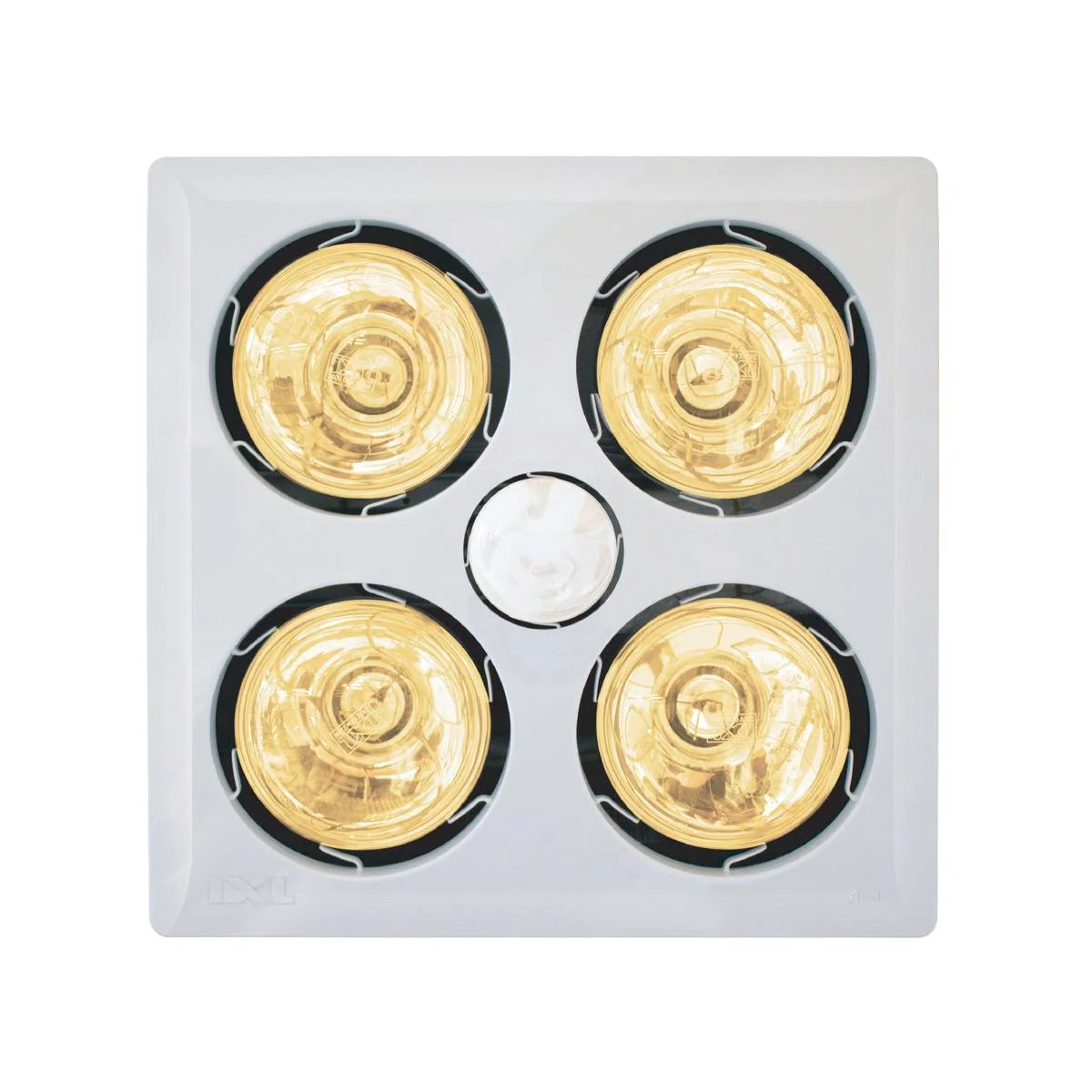 IXL Tastic Sensation - 4 x 275W - Plastic - Bathroom Heat Fan Light