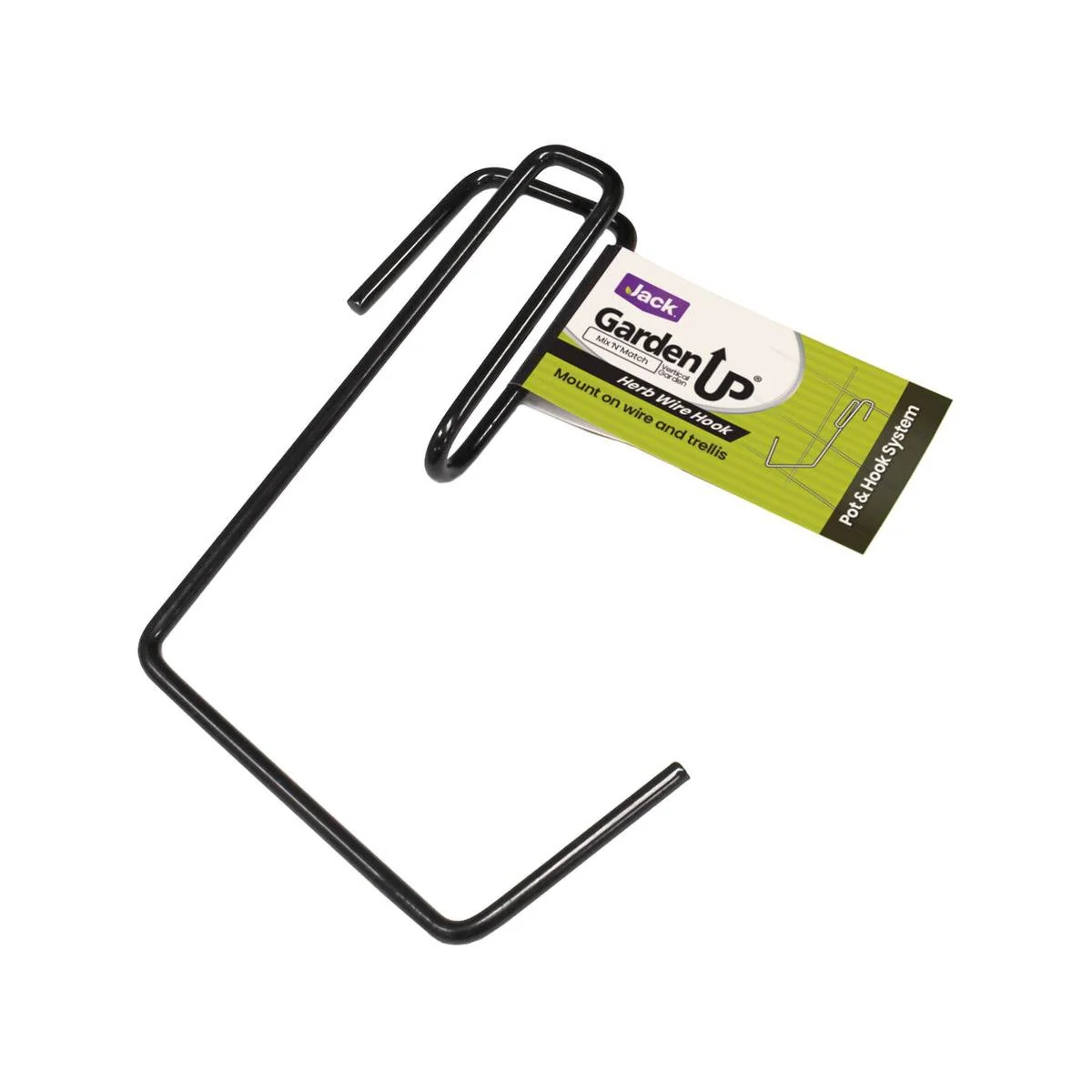 Jack Garden Up Herb Wire Hook - Steel - 90mm - Easy To Carry