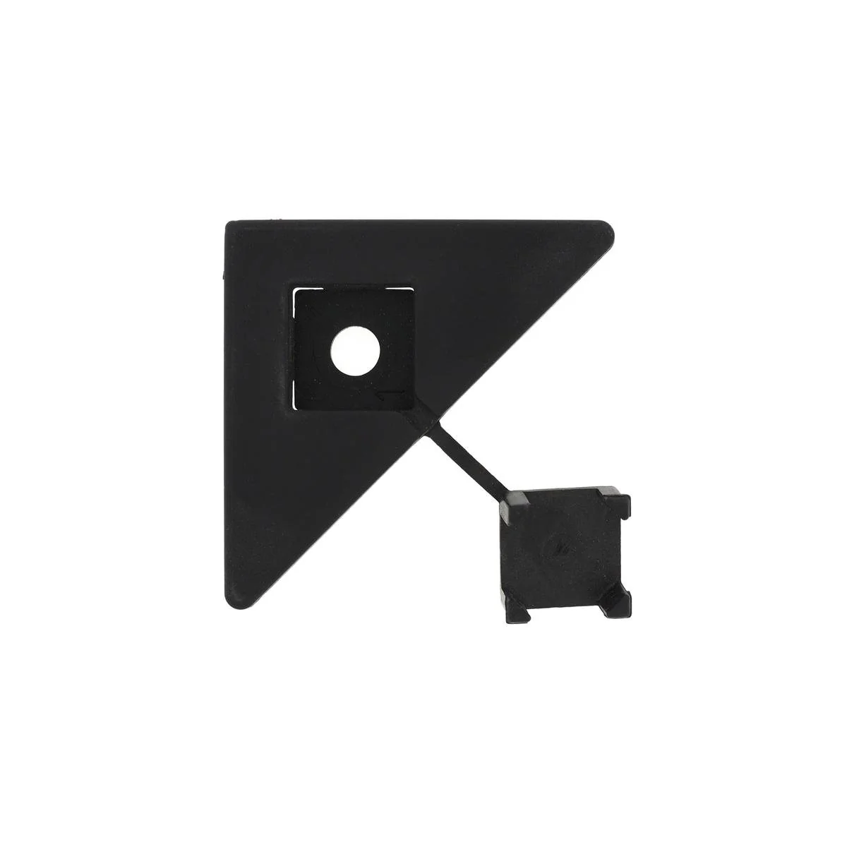 Jack Matrix Diamond Clips - 12 Pack - Charcoal - Plastic