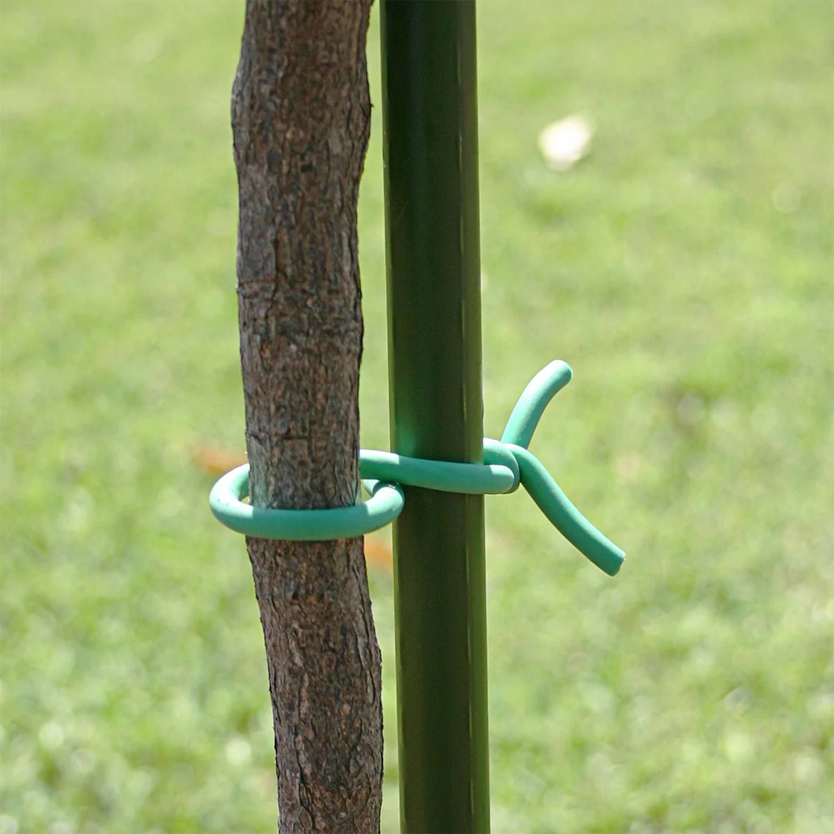 Jack Plant Tie - 5mm x 5m - Steel & Rubber - Soft Coating - Image 2