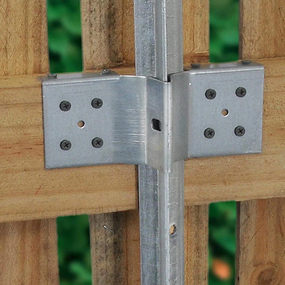 Jack Post Bracket - 170 x 60mm - Galvanised Steel - Pre Drilled - Image 2