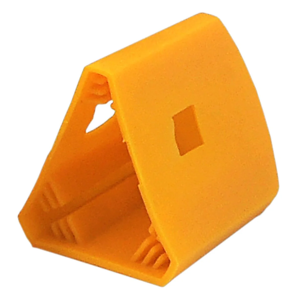 Jack Post Cap Yellow - 60mm Plastic - Snug Fit - High Visibility