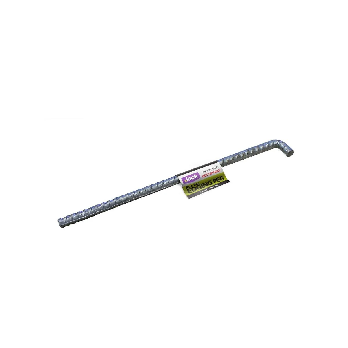 Jack Reo Edging Stake 300mm Galvanised Steel Heavy Duty Grip