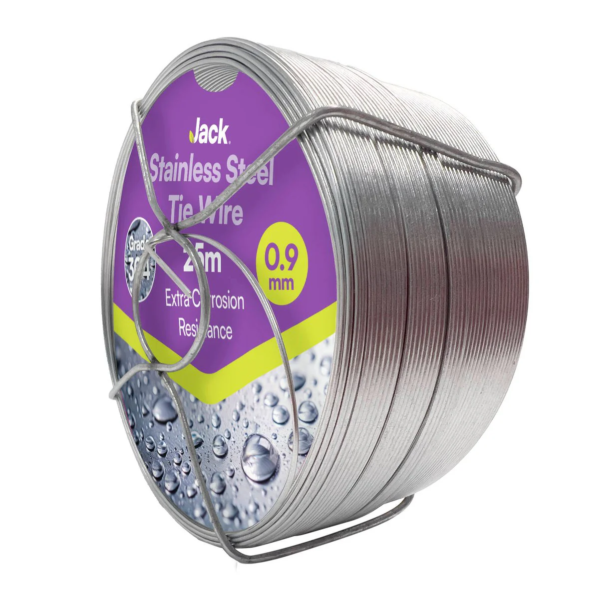 Jack Stainless Steel Tie Wire - 0.9mm x 25m - Rust Resistant - Flexible