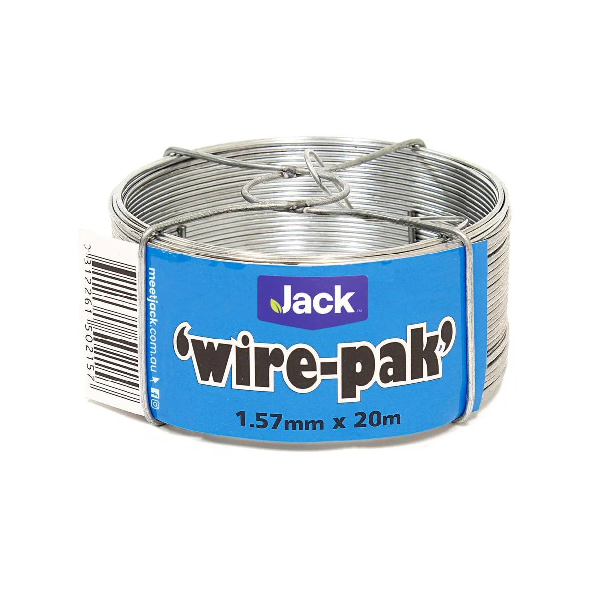 Jack Tie Wire 1.57mm x 20m Galvanised Steel No Tangle Dispenser