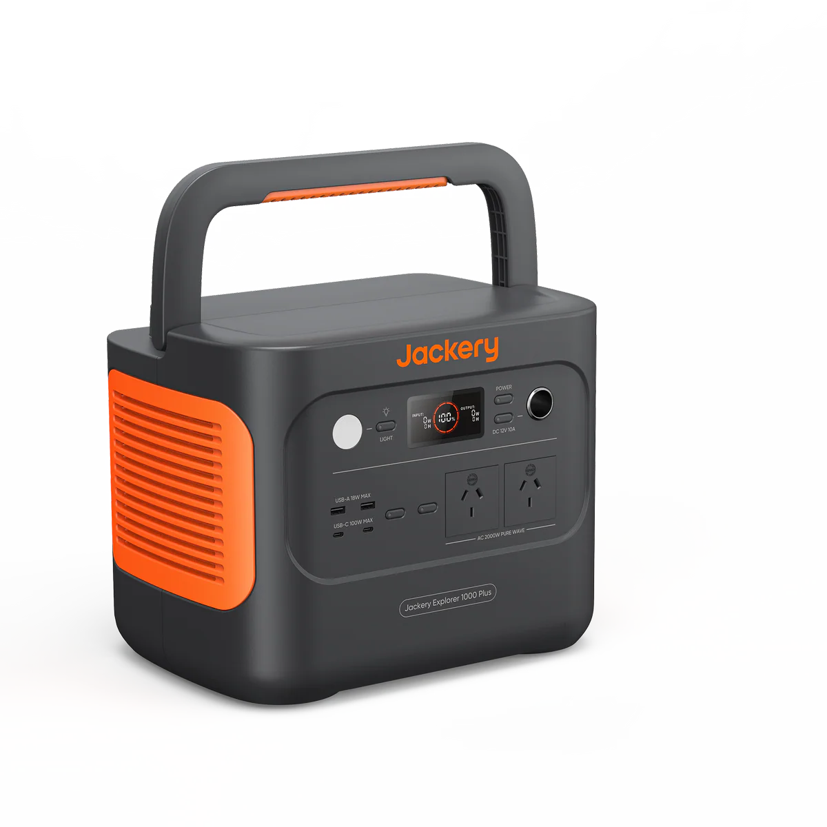 Jackery 2000w Black 1000 Plus Portable Power Station 1264Wh - Expandable Capacity