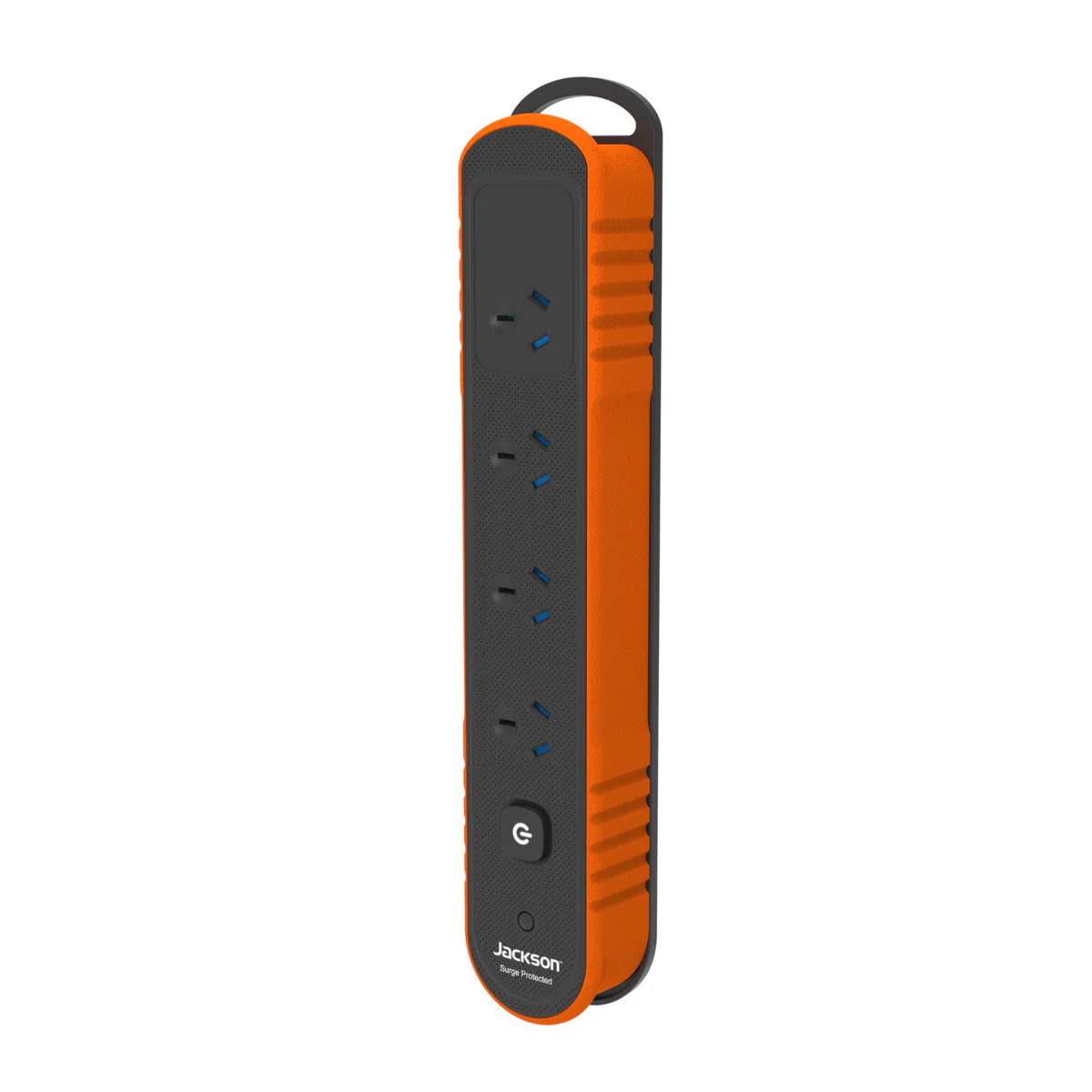 Jackson Rugged Plus 4 Outlet Powerboard 2m - Black - Surge Protection - Image 4
