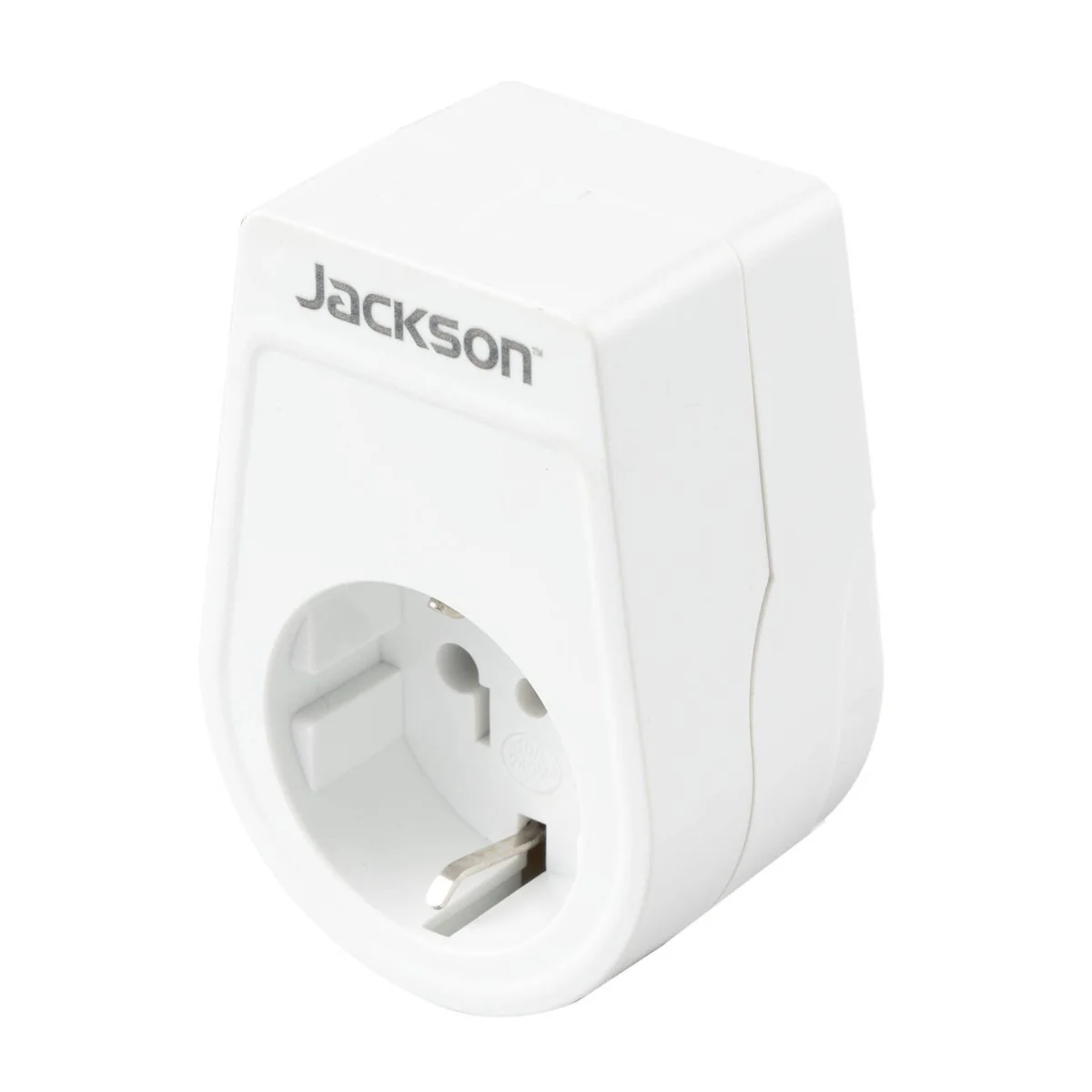 Jackson Travel Adaptor - Inbound for Europe USA - Compact 55mm x 80mm - Image 2