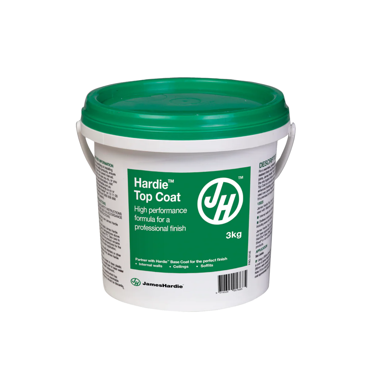 James Hardie Top Coat 3kg Fibre Cement Compound Moisture Resistant
