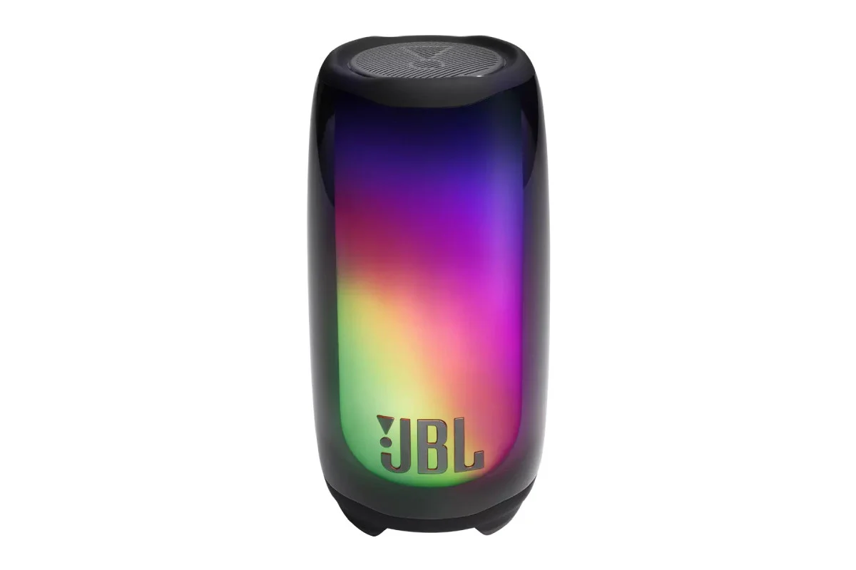 JBL Pulse 5 Portable Bluetooth Speaker with 360° Light Show - Black