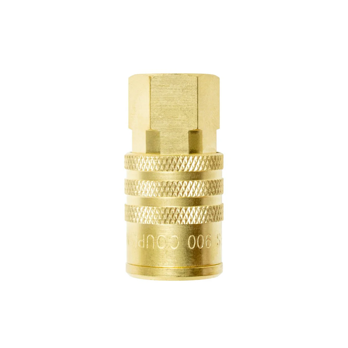 Jflex 1/4 Bsp Female Coupling - Brass - High Airflow - Durable - 600212