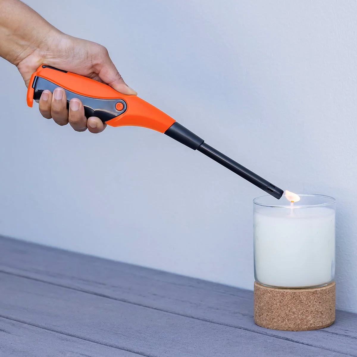 Jumbuck Ezi Grip Lighter - Refillable - Adjustable Flame - 35mm x 328mm x 88mm - Image 5