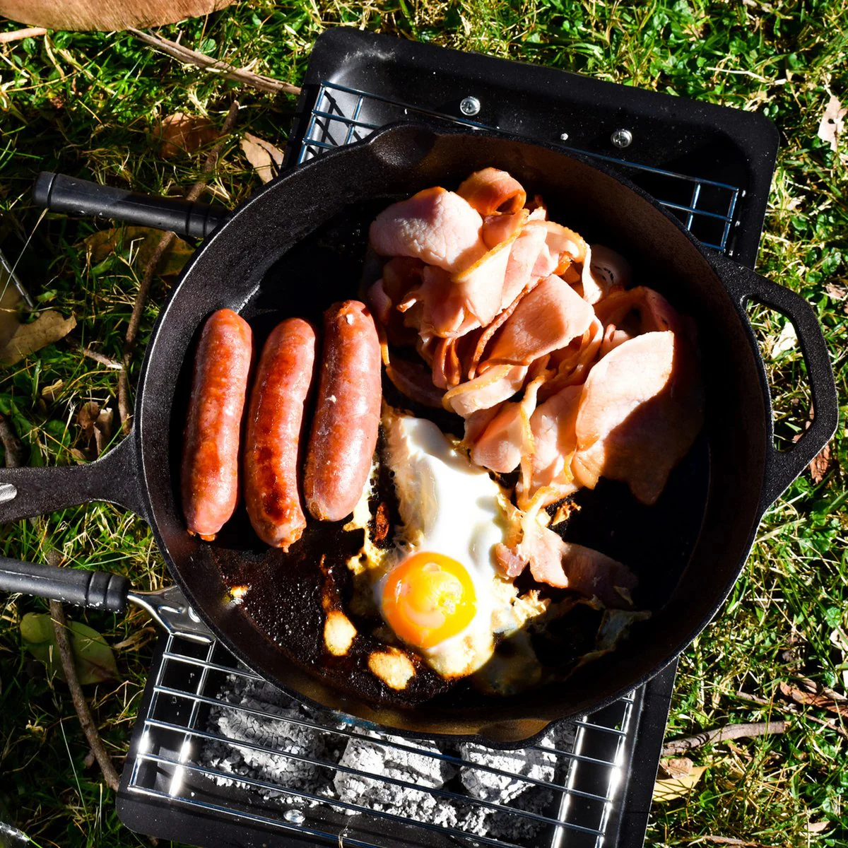 Jumbuck Large Cast Iron Skillet - 2.5L - Durable - Versatile Cooking Tool - Image 3