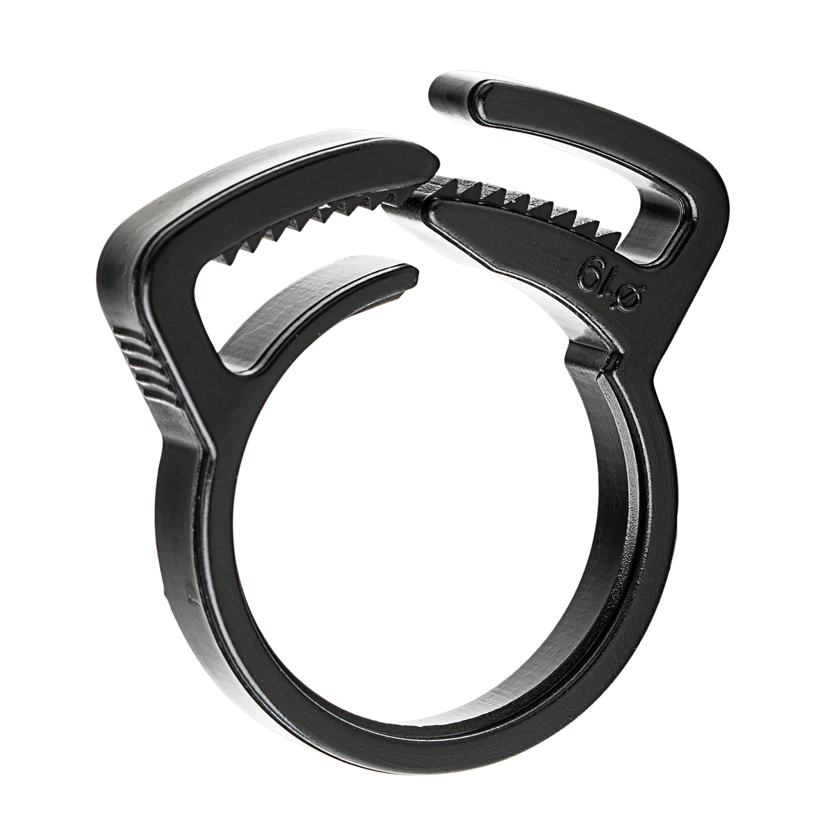 K Rain 19mm Ratchet Clamp - 25 Pack - Black - UV Stabilised