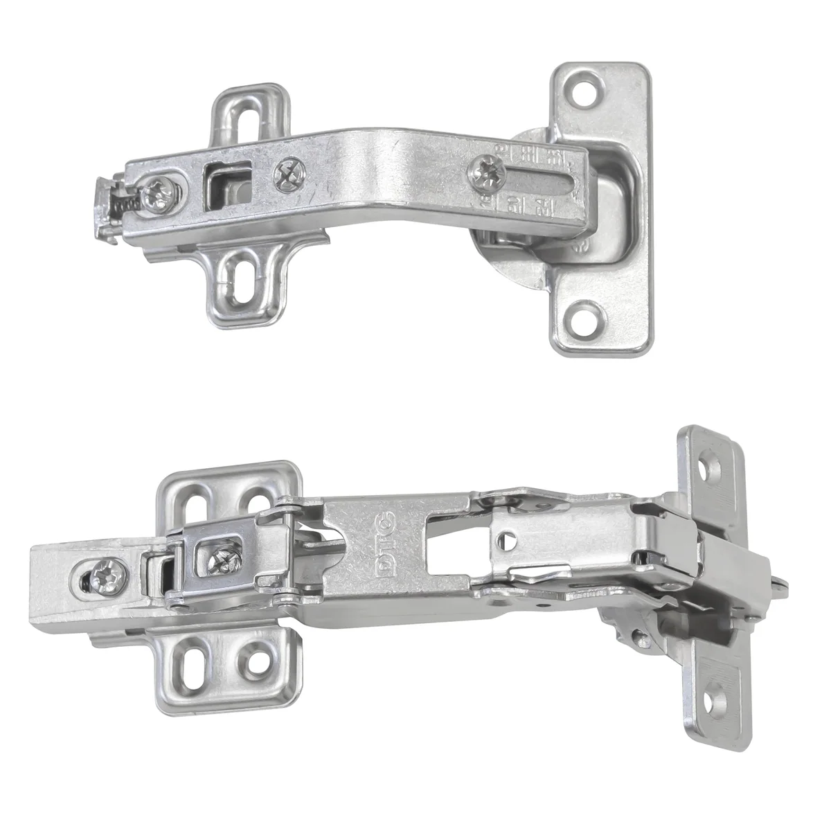 Kaboodle Corner Cabinet Hinge - 5 Pack - Nickel Plated - Adjustable