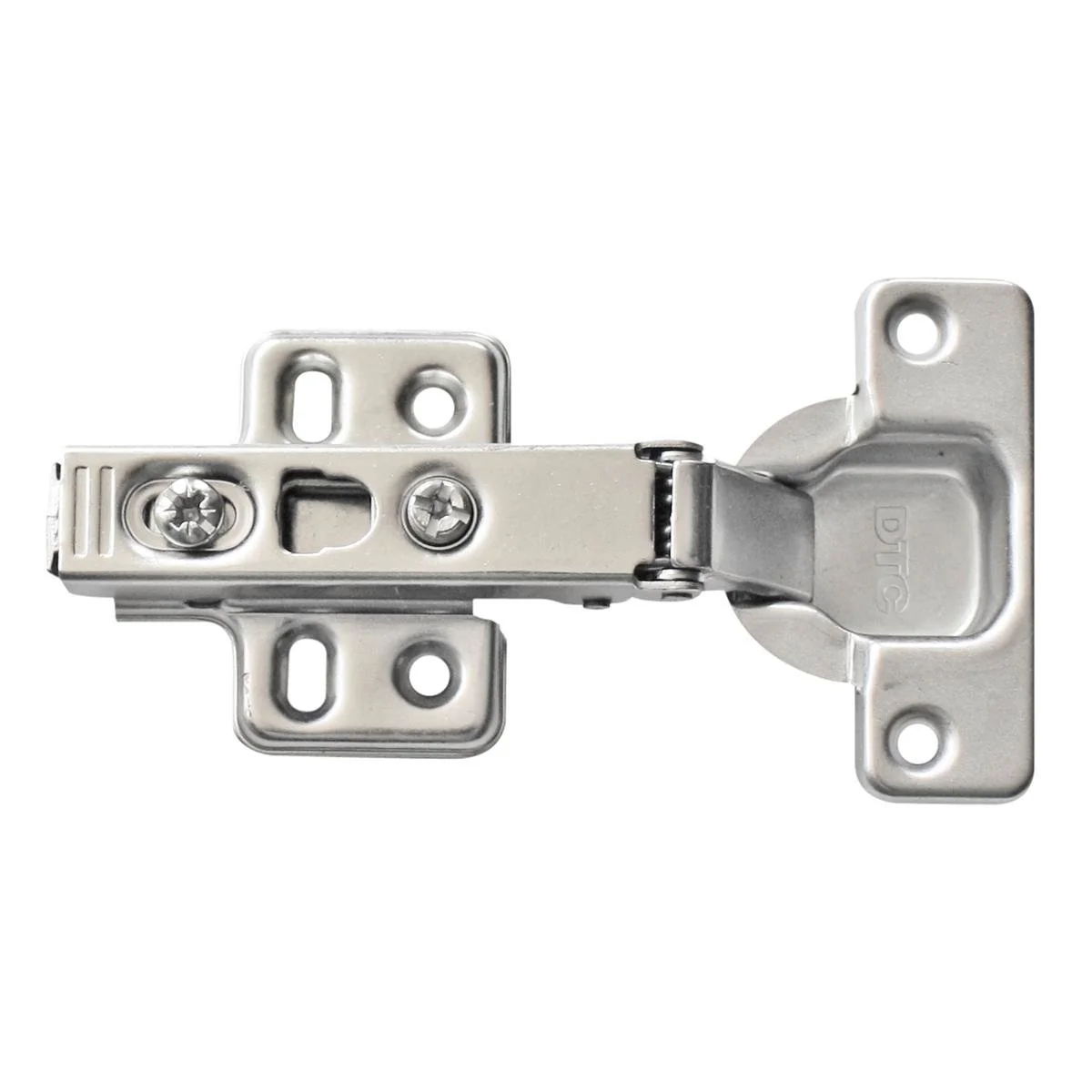 Kaboodle Standard Door Hinges - 115mm x 125mm - Steel - Adjustable - 10 Pairs