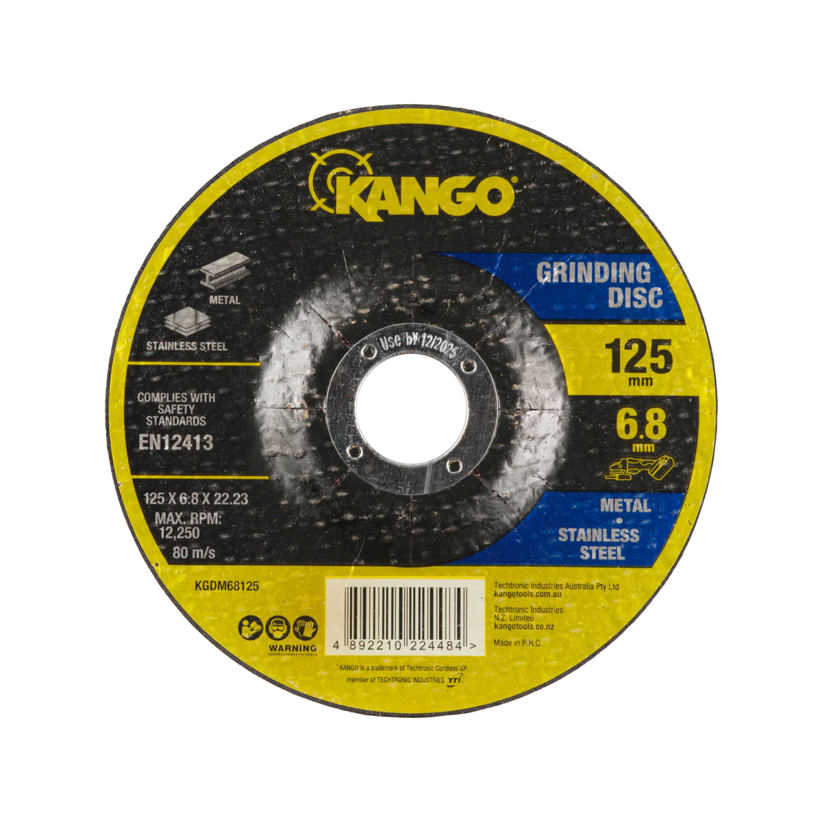 Kango 125mm Grinding Disc - Aluminium Oxide - Low Thermal Load - Inox - Image 2