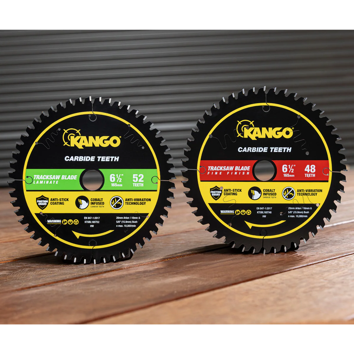 Kango 165mm 52T Laminate Track Saw Blade - Precision Cutting - Durable - Image 5