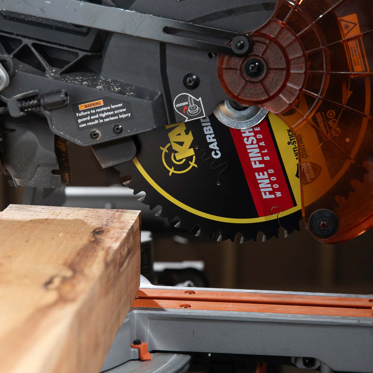 Kango 216mm 60T Wood Mitre Saw Blade - Cobalt-Infused Carbide Teeth - Image 4