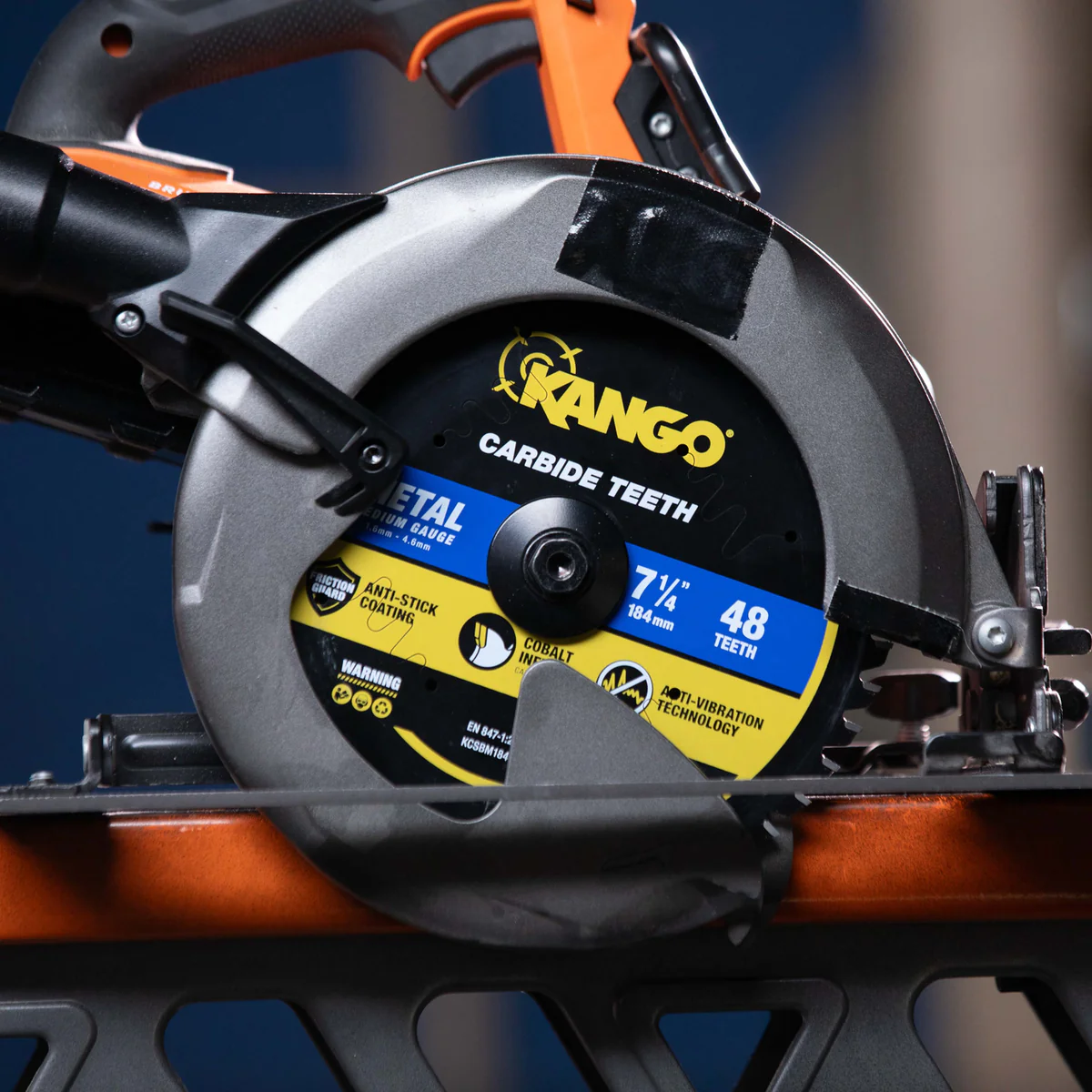Kango 254mm 48T Metal Mitre Saw Blade - Cobalt Carbide - Precise Cuts - Image 4